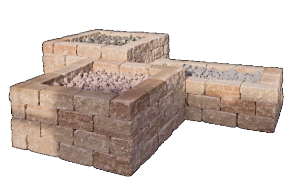 Combiwall Splitton Uno Sierra Nevada 30x15x12cm