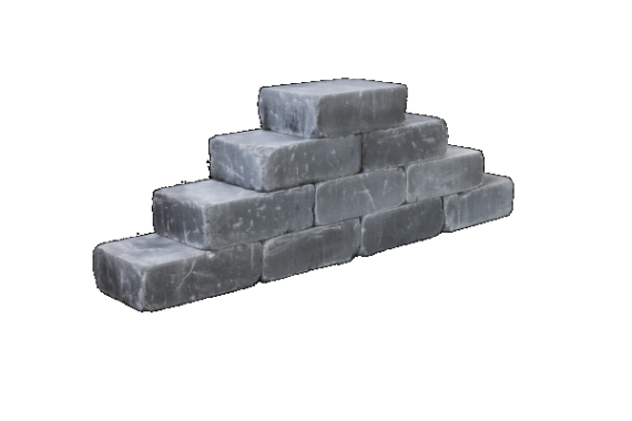 Tumbelwall getrommeld Mount Everest 30x20x10cm