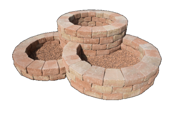 Pilestone Bloembak Mont Blanc 23/17x21,5x10 cm
