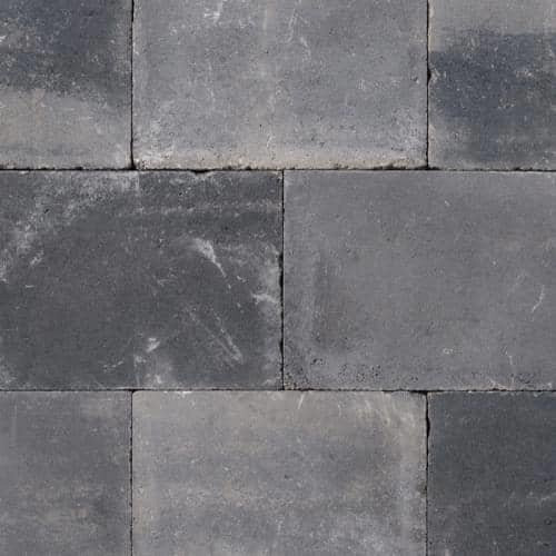 Abbeystones 30x40x6 cm grijs/zwart met deklaag