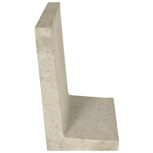 L-element 60x40x34 cm (bxdxh) grijs