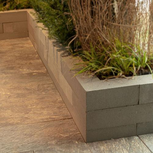 Linia 12x12x60 cm grijs Excellence