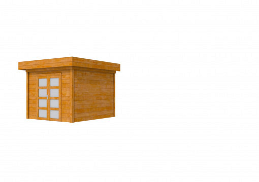 Douglas Topvision Premium Roek, 298 x 298 cm, transparant gespoten.