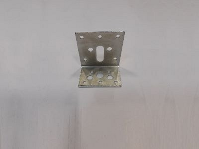 Hoekanker galvanisch verzinkt / 60x40x60mm (met sleuf) [2mm]
