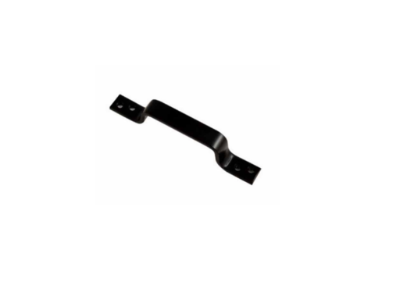 Handgreep zwart gepoedercoat / 170x20mm [5mm]