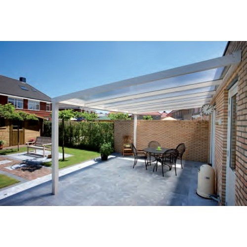Overkapping Topline glas 300x400 cm (bxd) ral 7016LC antraciet