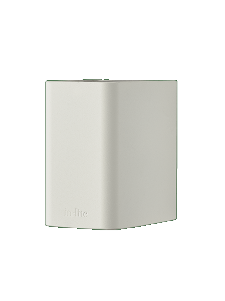 Wandlamp Ace down white