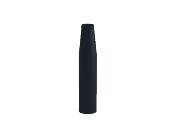 Disc tube low black