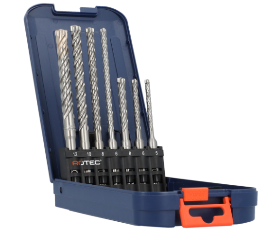 Hamerborenset '202', SDS+, Quattro-X, 7-dlg, ø5-12 ABS