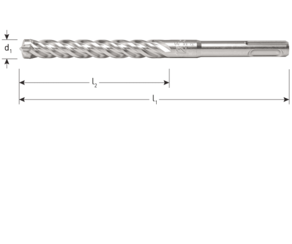 Hamerboor SDS+ Quattro-X ø5,0x50/115 (1 st per set)