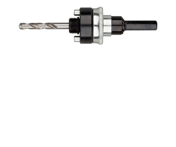 Quick-Lock adapter, 6-knt. 9, tbv. gatzagen ø32-210
