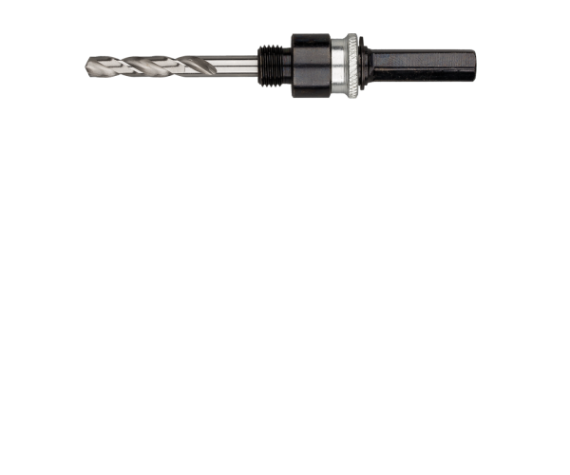 Quick-Lock adapter, 6-knt. 9, tbv. gatzagen ø14-30