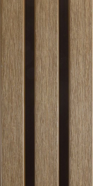 WPC WEO35 Gardenwall Teak 33x170mm E Klasse (wb 140mm) FSC®100% FSC®-C003450 - lengte 290 cm