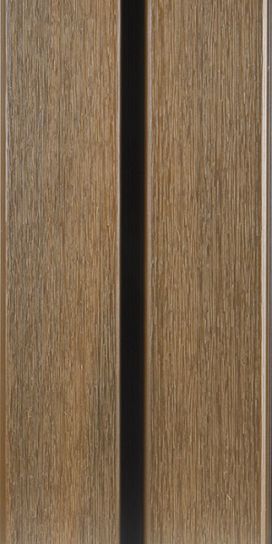 WEO35-60 Alu cladding F-profiel Teak 65x80mm L-300 cm (0967)
