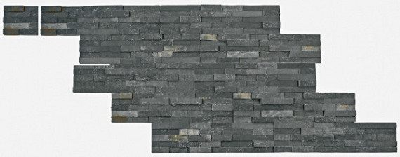 HOEK FIXWALL MONGOLIAN SLATE 15X(20+40)
