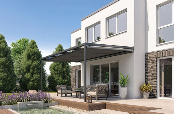 Elektrische zonwering met rits T350 (diverse maten)