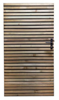 Verstelbare poortframe voor horizontale planken 100x180 cm - vuurverzinkt