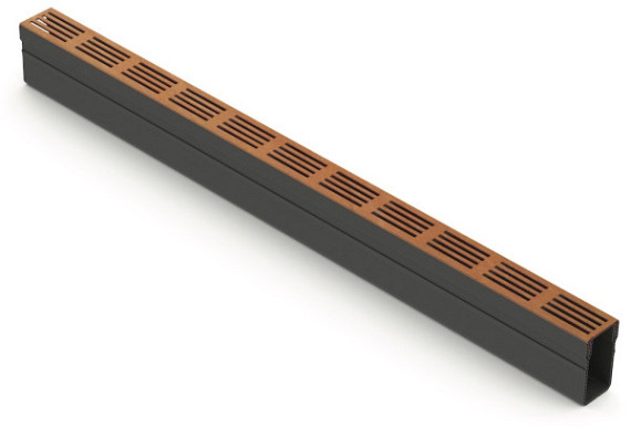 ACO SlimLine goot incl. corten gootrooster