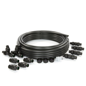 SummerRain verlengset t.b.v. druppelsysteem en sproeiset. 16mm - Lengte 25m