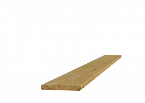 Grenen geschaafde plank 1,5 x 14,0 x 300 cm.