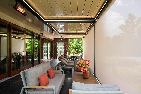 inschuifbare lamellenoverkapping en screens particulier hfd  7062