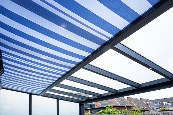 onder zonwering overkapping