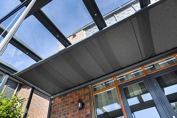 zonwering overkapping met screen