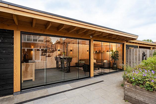 maatwerk constructiehout douglas deur dakisolatie