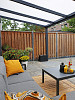 Overkapping Trendline vrijstaand polycarbonaat 500x450 cm (bxd)