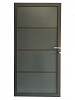 Aluminium/ composiet deur donkergrijs 90x180cm antraciet gepoedercoat