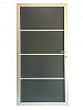 Aluminium/ composiet deur donkergrijs 90x180cm geanodiseerd