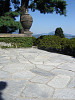 Balkan flagstones 2-4 cm dik, gekloofd