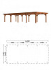 Buitenverblijf Toscane 12300x5450x2600mm (bxdxh)