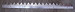 Antiklimstrip - lengte 1m - galvanisch verzinkt