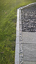 Graskanttegel Graniet Piazzo Grijs 25x10x3cm