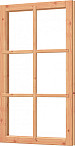 Douglas Vast raamkozijn onbehandeld 726x1268mm