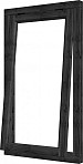 Douglas Steel Look uitzetraam zwart 674x1296mm - module 01