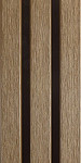 WPC WEO35 Gardenwall Teak 33x170mm E Klasse (wb 140mm) FSC®100% FSC®-C003450 - lengte 290 cm