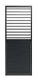 Lamellen paneel Fortis Flex Alu 50x50cm (bxd)