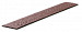 Ecolat plank recht Bruin 14cm x 10mm, 2 meter