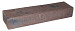 Betonbiels 12x20x100 (bxdxh) bruin