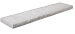 AFDEKPLAAT G603 GRIJS ROCKFAC 100X35X4CM