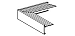 Roval Classic standaard daktrim 60x64mm buitenhoek 50x50cm - RAL 9005 Zwart