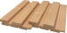 Rhombusprofiel 25x140x4000mm onbehandeld, kunstmatig gedroogd, en geschaafd