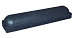Parkeer of stootbanden 2x rond grijs - 20x17x95 cm