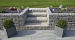 GRANIWALL GREY ROCKFACE 40X16X8CM