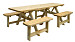 Picknicktafel Family, bladmaat 70 x 240 cm.