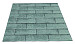 Dakshingles per pak ï 3 m2, groen.