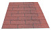 Dakshingles per pak ï 3 m2, rood.