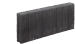 Palissadeband vierkant Zwart 6x35x50cm